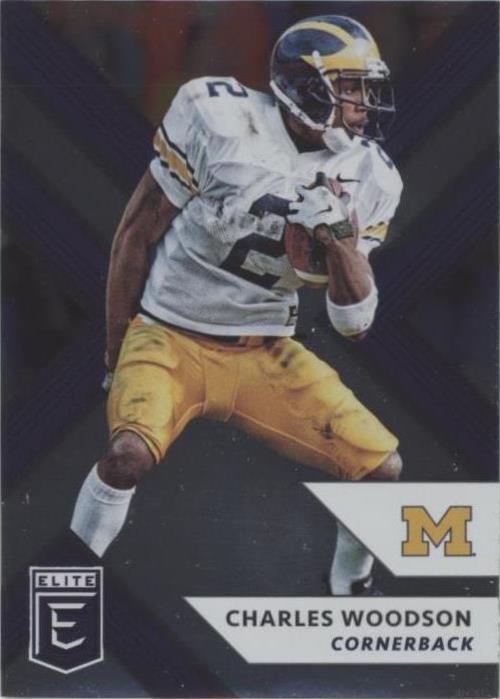 2018 Panini Elite Draft Picks Charles Woodson #18