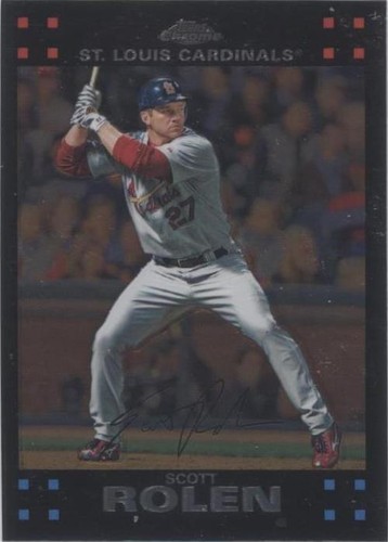 2007 Topps Chrome - Scott Rolen #45