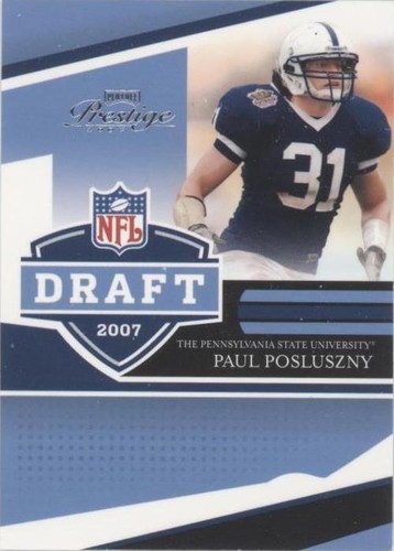 2007 Playoff Prestige Paul Posluszny #NFLD-35