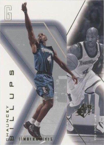 2001-02 SPx - Chauncey Billups #54