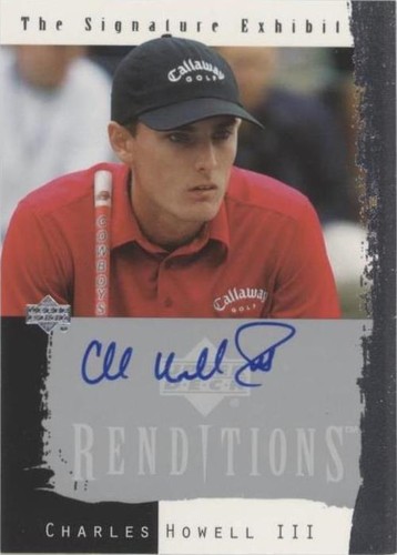 2003 Upper Deck Renditions - Charles Howell III #CH