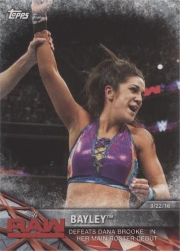 2017 Topps WWE Women's Division - Bayley #WWE-4