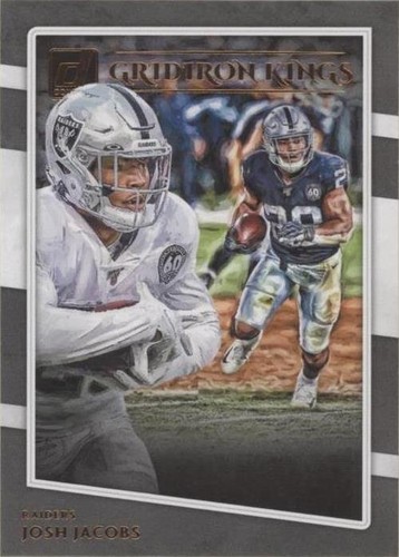 2020 Panini Donruss Josh Jacobs #GK-JJ