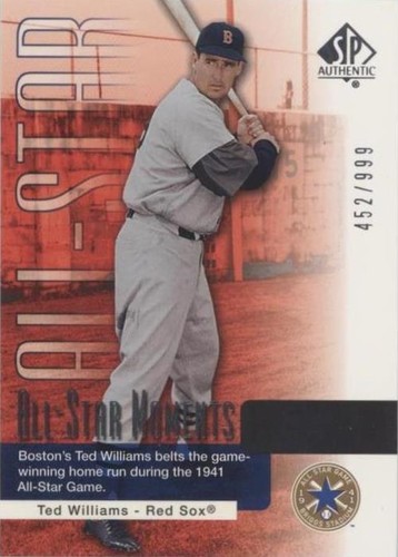 2004 SP Authentic - Ted Williams #136