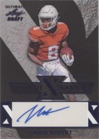2022 Leaf Ultimate Draft Xavier Worthy #UXS-XW1