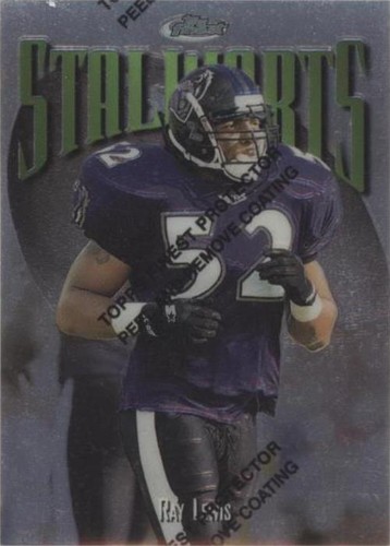 1997 Topps Finest Ray Lewis #302