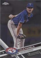 2017 Topps Chrome - Cole Hamels #81