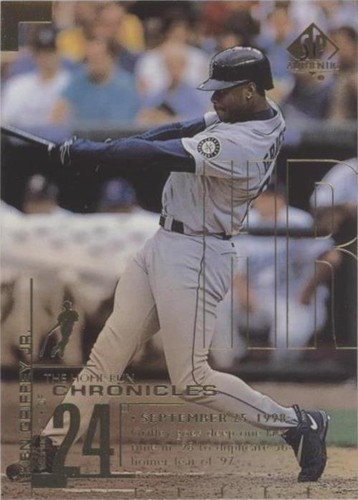 1999 SP Authentic - Ken Griffey Jr #HR56