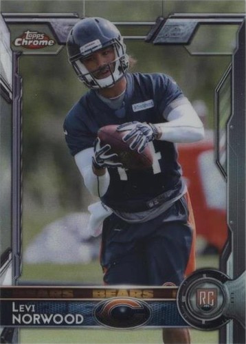 2015 Topps Chrome Levi Norwood #189