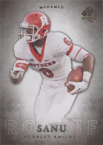 2012 SP Authentic Mohamed Sanu #109