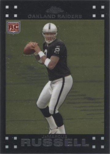 2007 Topps Chrome JaMarcus Russell #TC166