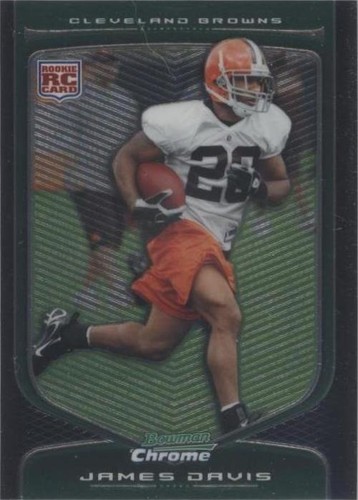 2009 Bowman Chrome James Davis #163