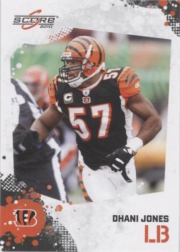 2010 Score Dhani Jones #61
