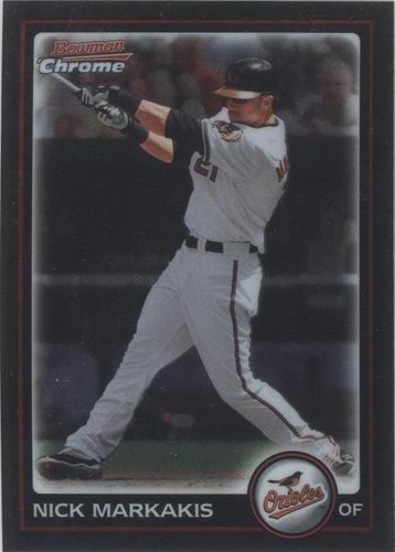 2010 Bowman Chrome - Nick Markakis #65