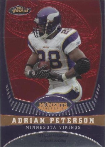 2008 Topps Finest Adrian Peterson #AP14