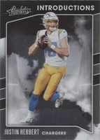 2020 Panini Absolute Justin Herbert #I-JH