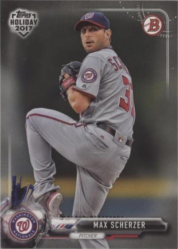 2017 Topps Holiday Bowman - Max Scherzer #TH-MS