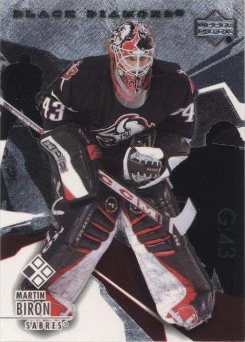 2003-04 Upper Deck Black Diamond - Martin Biron #19