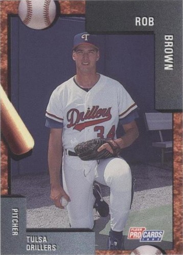 1992 Fleer ProCards Minor League - Rob Brown #2688
