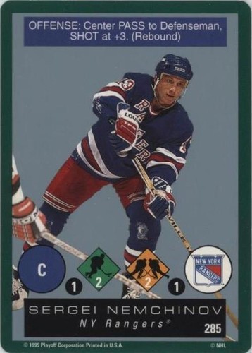 1995-96 Playoff One on One Challenge - Sergei Nemchinov #285