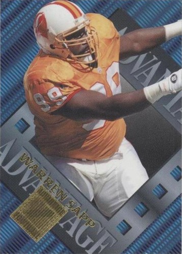 1996 Collector's Edge Advantage Warren Sapp #149