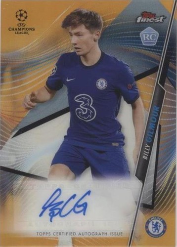 2020-21 Topps Finest UCL Billy Gilmour #FA-BG
