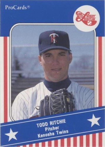 1991 ProCards Midwest League All Star Game - Todd Ritchie #MWL 39