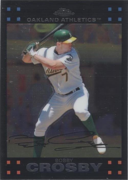 2007 Topps Chrome - Bobby Crosby #137