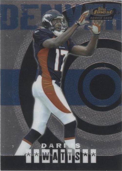 2004 Topps Finest Darius Watts #95