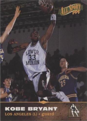 1996 The Score Board Kobe Bryant All Sports Plus Rookie RC