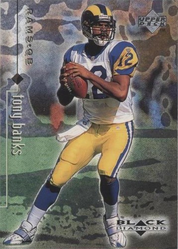 1998 Upper Deck Black Diamond Rookie Edition Tony Banks #70