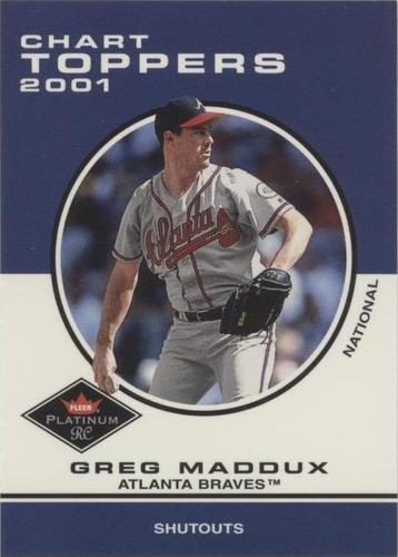 2001 Fleer Platinum - Greg Maddux #411