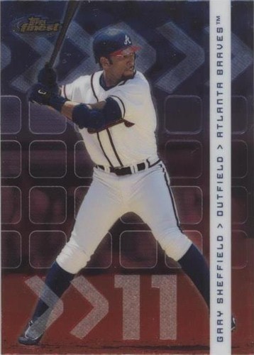 2002 Topps Finest - Gary Sheffield #76