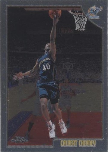 1998-99 Topps Chrome - Calbert Cheaney #114