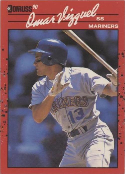 Donruss - Omar Vizquel #483 1990