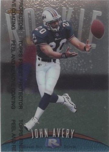 1998 Topps Finest John Avery #137