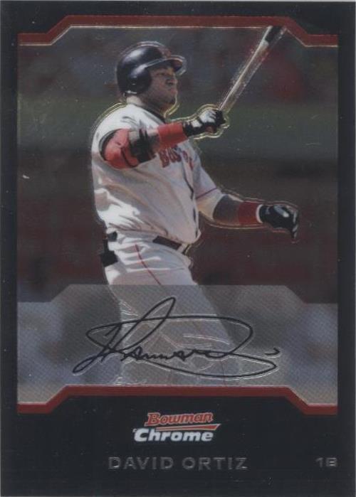 Bowman Chrome 2004 - David Ortiz #17