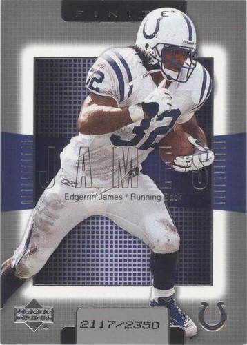 2003 Upper Deck Finite Edgerrin James #32