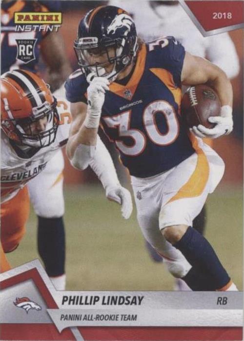 2018 Panini Instant NFL Phillip Lindsay #3