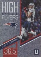 2019 Panini Unparalleled Julian Edelman #HF-JE