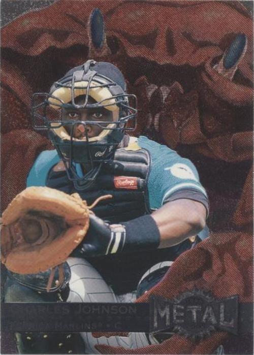 1996 Fleer Metal Universe - Charles Johnson #166