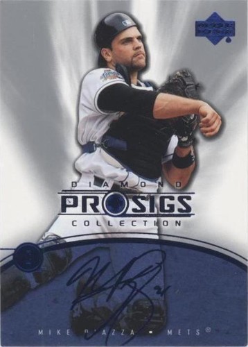 2004 Upper Deck Diamond Collection Pro Sigs - Mike Piazza #37