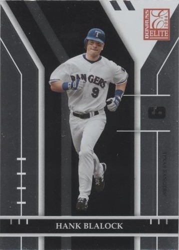 2004 Donruss Elite - Hank Blalock #65