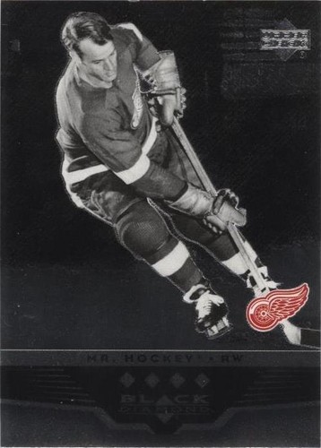 2005-06 Upper Deck Black Diamond - Gordie Howe #185