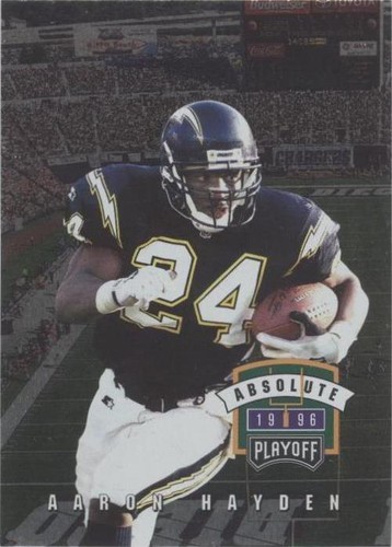 1996 Playoff Absolute Aaron Hayden #119