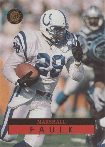 1996 Fleer Ultra Marshall Faulk #67
