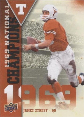 2011 Upper Deck University of Texas James Street #NC-JS