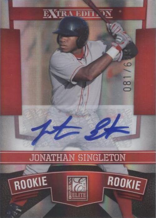 2010 Donruss Elite дополнительное издание - Джон Синглтон #140