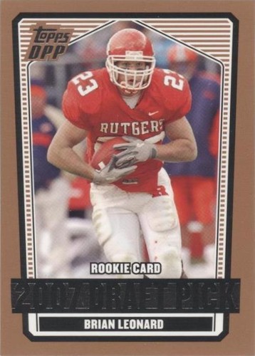 2007 Topps Draft Picks and Prospects (DPP) Brian Leonard #106