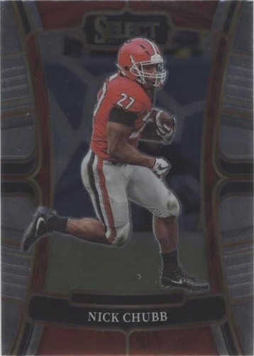 2023 Panini Select Draft Picks Nick Chubb #45